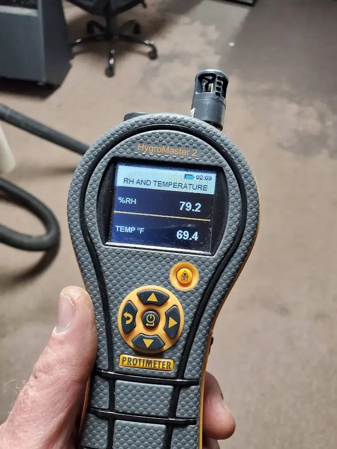 Moisture meter humidity assessment for Fire & Smoke Damage Restoration in Valley Center